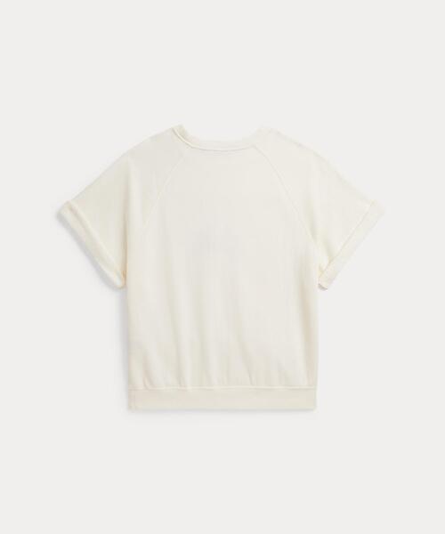 POLO RALPH LAUREN（ポロ ラルフ ローレン）の「Polo ベア フリース ショートスリーブ スウェットシャツ（Tシャツ/カットソー・レディース・ホワイト・M/S/XS/L/XL）」の2枚目の写真