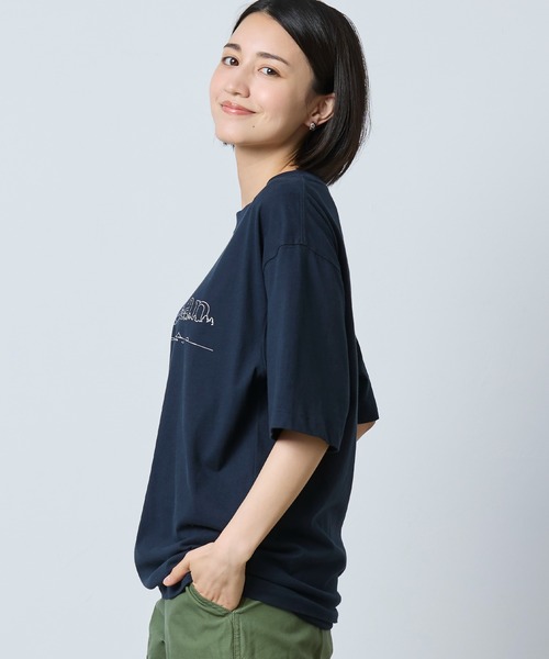 L.L.Bean(エルエルビーン)の「ボクシー・ティ、グラフィック 米国フィット・レギュラー(Tシャツ/カットソー・メンズ・ブラック/ネイビー/ベージュ系/ホワイト・X-LARGE/LARGE/MEDIUM/SMALL)」の22枚目の写真
