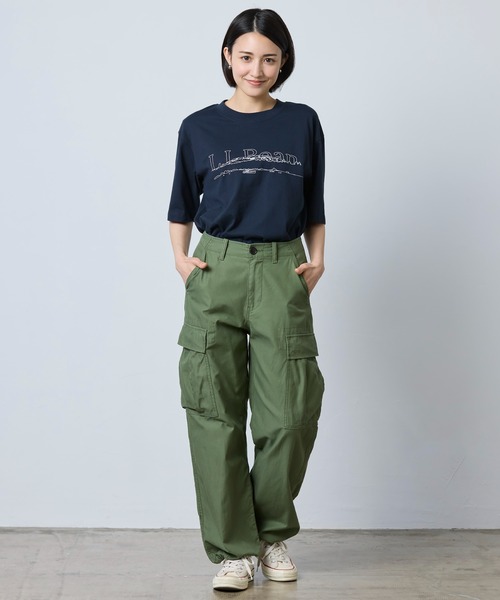 L.L.Bean(エルエルビーン)の「ボクシー・ティ、グラフィック 米国フィット・レギュラー(Tシャツ/カットソー・メンズ・ブラック/ネイビー/ベージュ系/ホワイト・X-LARGE/LARGE/MEDIUM/SMALL)」の19枚目の写真