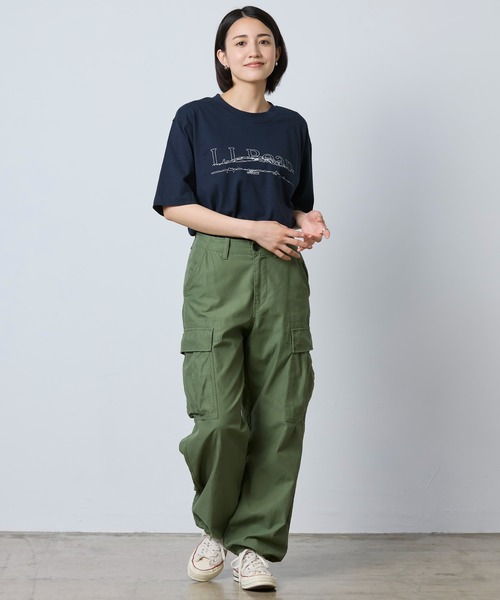 L.L.Bean(エルエルビーン)の「ボクシー・ティ、グラフィック 米国フィット・レギュラー(Tシャツ/カットソー・メンズ・ブラック/ネイビー/ベージュ系/ホワイト・X-LARGE/LARGE/MEDIUM/SMALL)」の18枚目の写真