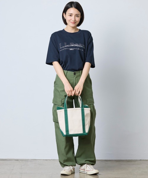 L.L.Bean(エルエルビーン)の「ボクシー・ティ、グラフィック 米国フィット・レギュラー(Tシャツ/カットソー・メンズ・ブラック/ネイビー/ベージュ系/ホワイト・X-LARGE/LARGE/MEDIUM/SMALL)」の9枚目の写真