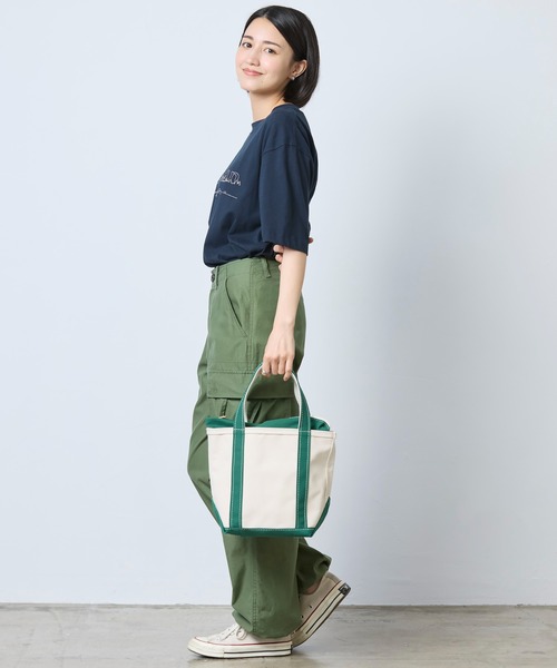 L.L.Bean(エルエルビーン)の「ボクシー・ティ、グラフィック 米国フィット・レギュラー(Tシャツ/カットソー・メンズ・ブラック/ネイビー/ベージュ系/ホワイト・X-LARGE/LARGE/MEDIUM/SMALL)」の6枚目の写真