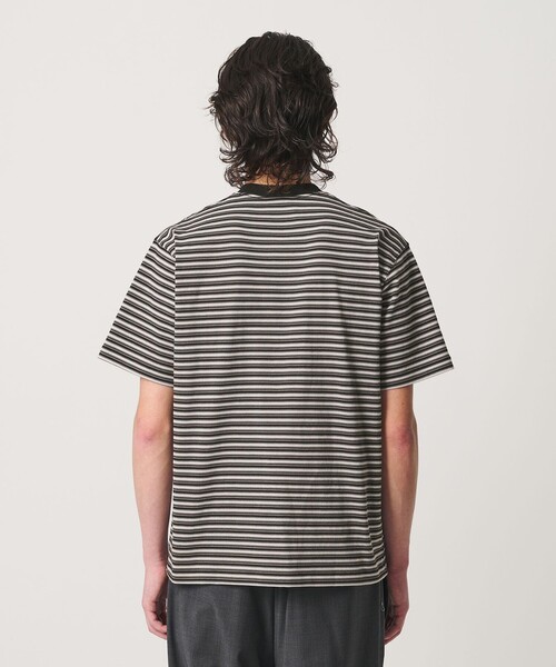 DANTON＞ポケット ボーダー Tシャツ（Tシャツ/カットソー）｜DANTON