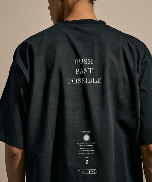 NUMERALS（ヌメラルズ）の「[NUMERALS]LIMIT SHORT SLEEVE T-SHIRT（Tシャツ/カットソー・メンズ・ブラック/ホワイト/グリーン・MEDIUM/LARGE）」の2枚目の写真