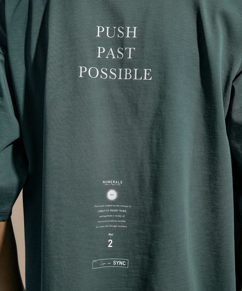 NUMERALS（ヌメラルズ）の「[NUMERALS]LIMIT SHORT SLEEVE T-SHIRT（Tシャツ/カットソー・メンズ・ブラック/ホワイト/グリーン・MEDIUM/LARGE）」の7枚目の写真