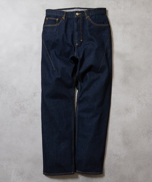 NUMBER (N)INE(ナンバーナイン)の「STRAIGHT DENIM JEANS ONE WASH / ストレート デニム ジーンズ ワンウォッシュ(デニムパンツ・メンズ・ブラック/インディゴブルー・2/3/4)」の12枚目の写真