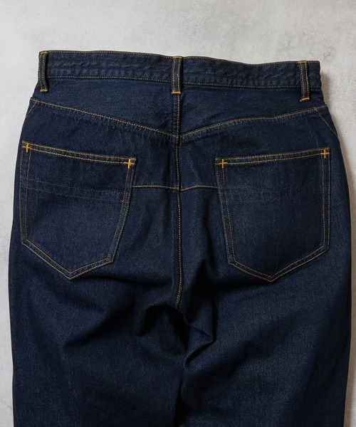 Tomoワンウォッシュ0 STRAIGHT DENIM JEANS ONE WASH / ストレート デニム ジーンズ ワン