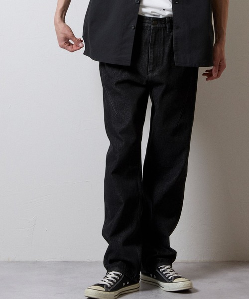 いな1 STRAIGHT DENIM JEANS ONE WASH / ストレート デニム ジーンズ ワン