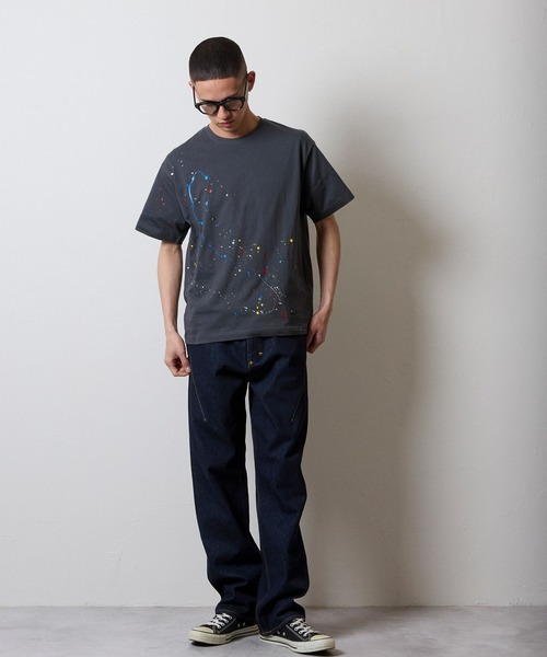 NUMBER (N)INE(ナンバーナイン)の「STRAIGHT DENIM JEANS ONE WASH / ストレート デニム ジーンズ ワンウォッシュ(デニムパンツ・メンズ・ブラック/インディゴブルー・2/3/4)」の9枚目の写真