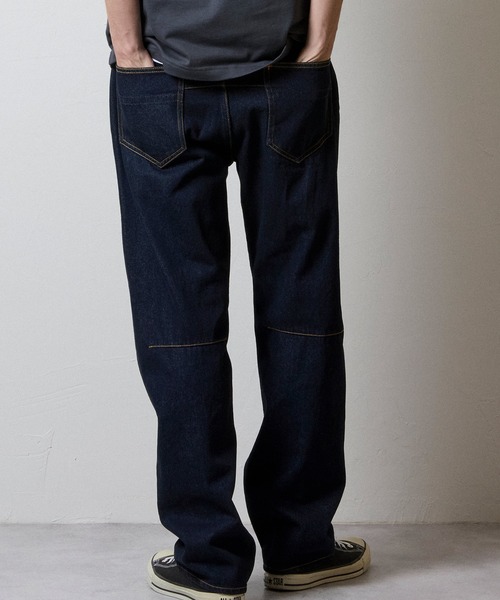 STRAIGHT DENIM JEANS ONE WASH / ストレート デニム ジーンズ ワン