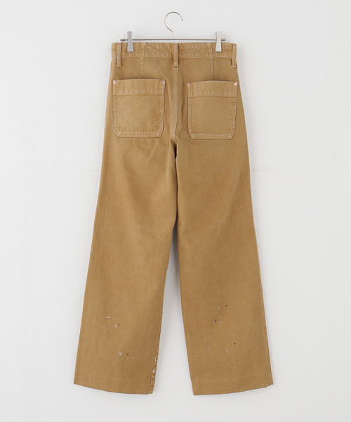 TANAKA（タナカ）の「【TANAKA / タナカ】 NEW CLASSIC WORK JEANS（デニムパンツ・レディース・カーキ・27/26）」の2枚目の写真