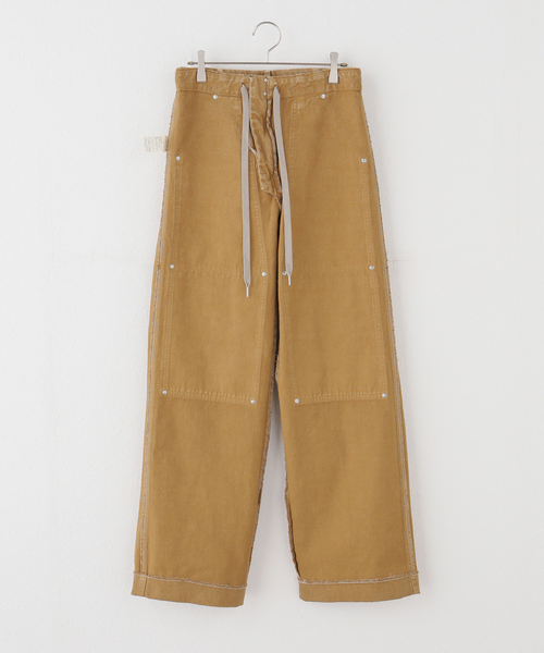 TANAKA（タナカ）の「【TANAKA / タナカ】 NEW CLASSIC WORK JEANS（デニムパンツ・レディース・カーキ・27/26）」の7枚目の写真