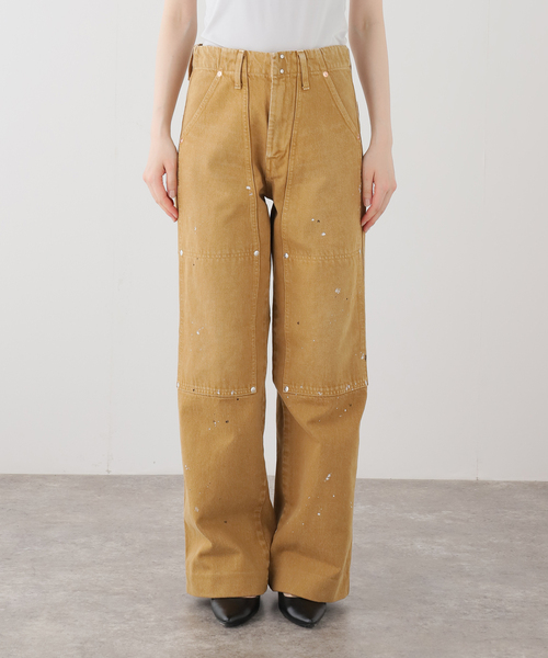 TANAKA（タナカ）の「【TANAKA / タナカ】 NEW CLASSIC WORK JEANS（デニムパンツ・レディース・カーキ・27/26）」の11枚目の写真