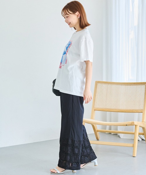 TRICOMER(トリコメル)の「【TRICOMER】ヴィンテージライク プリントロゴTシャツ|PARIS KENTUCKY(Tシャツ/カットソー・レディース・ホワイト・F)」の10枚目の写真
