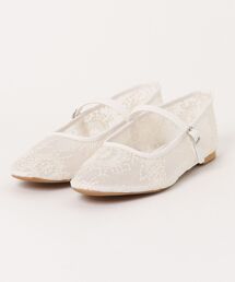 JOLI ENCORE ジョリーアンコール TULLE MJ 1 チュールメリージェーン 1 JE86016 WHITE