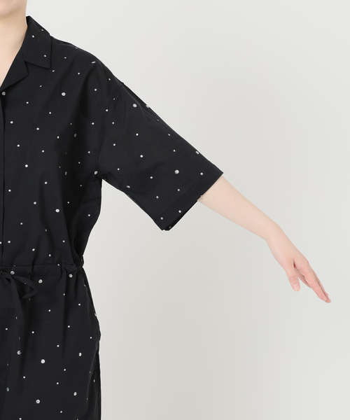 IENA(イエナ)の「別注 COUTURE D'ADAM/クチュールドアダム Tiered Jamp suit 26SS-278(つなぎ/オールインワン・レディース・ブラック・FREE)」の15枚目の写真