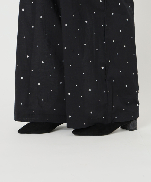 IENA(イエナ)の「別注 COUTURE D'ADAM/クチュールドアダム Tiered Jamp suit 26SS-278(つなぎ/オールインワン・レディース・ブラック・FREE)」の20枚目の写真