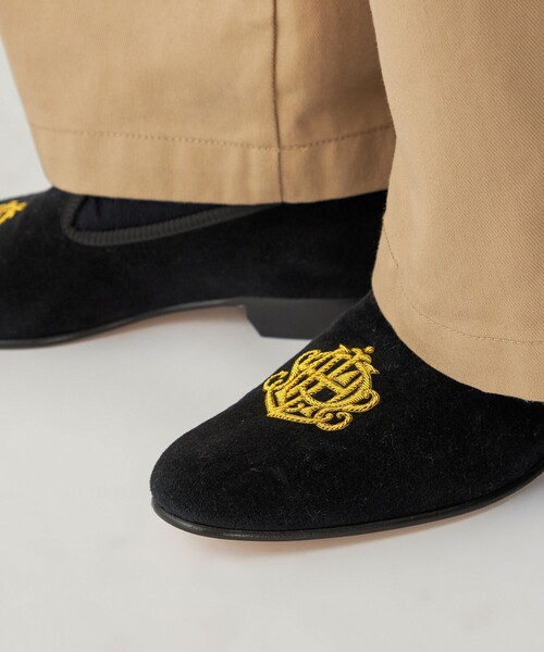 SHIPS(シップス)の「【SHIPS別注】Tricker's: SHIPS EMBLEM CHURCHILL(その他シューズ・メンズ・ブラック・7.5/8/8.5)」の4枚目の写真