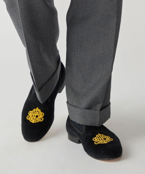 SHIPS(シップス)の「【SHIPS別注】Tricker's: SHIPS EMBLEM CHURCHILL(その他シューズ・メンズ・ブラック・7.5/8/8.5)」の5枚目の写真