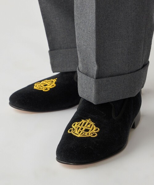 SHIPS(シップス)の「【SHIPS別注】Tricker's: SHIPS EMBLEM CHURCHILL(その他シューズ・メンズ・ブラック・7.5/8/8.5)」の6枚目の写真
