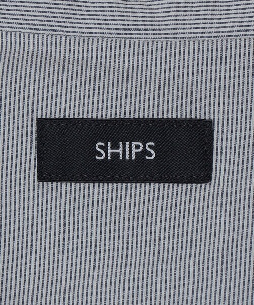SHIPS（シップス）の「SHIPS:〈吸水速乾/洗濯機可能〉COOLMAX(R)コードレーン シャツ (セットアップ対応)（Tシャツ/カットソー・メンズ・ブラック/ライトグレー/ホワイト/ネイビー・LARGE/MEDIUM/SMALL/X-LARGE）」の21枚目の写真