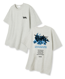 ザドラゴン オーバーサイズ 半袖Tシャツ オートミール