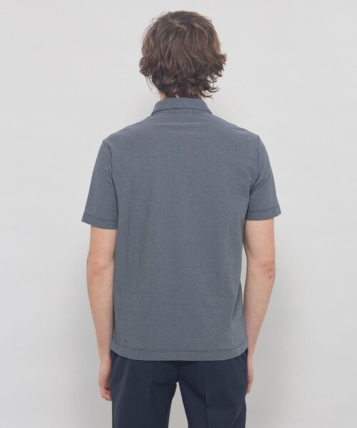 MACKINTOSH LONDON（マッキントッシュ ロンドン）の「【WEB・一部店舗限定】コットンハニカムポロシャツ（ポロシャツ・メンズ・ブラック/グレー/チャコールグレー/ダークネイビー/ホワイト・XL/L/M）」の15枚目の写真