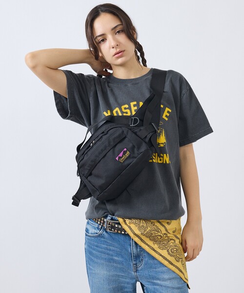 Overland(オーバーランド)の「【OverLand Equipment/オーバーランド・イクイップメント】OL-253004/配色HIPBAG/ヒップバッグ/アウトドア/ユニセックス【WEB限定】(ボディバッグ/ウエストポーチ・メンズ・グレー/ブラック/パープル・フリー)」の1枚目の写真