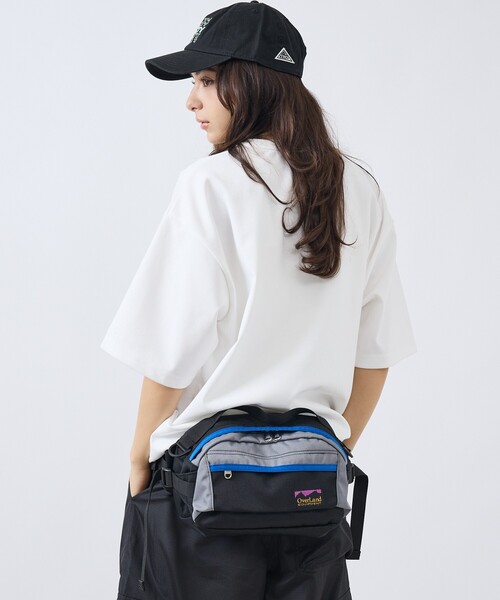 Overland(オーバーランド)の「【OverLand Equipment/オーバーランド・イクイップメント】OL-253004/配色HIPBAG/ヒップバッグ/アウトドア/ユニセックス【WEB限定】(ボディバッグ/ウエストポーチ・メンズ・グレー/ブラック/パープル・フリー)」の19枚目の写真