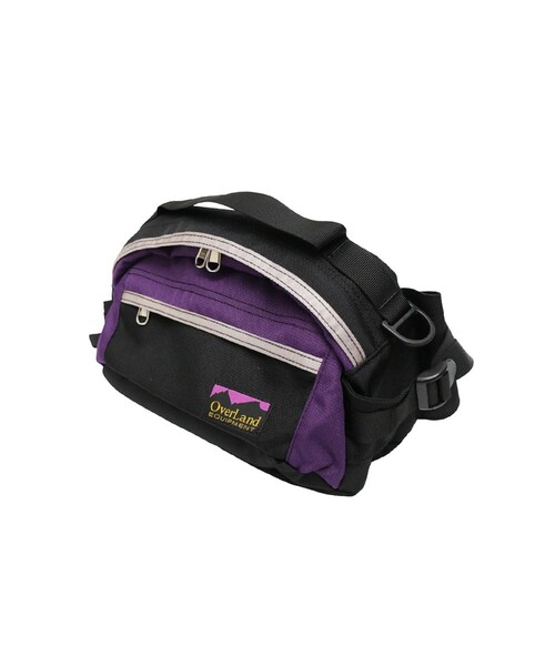 Overland(オーバーランド)の「【OverLand Equipment/オーバーランド・イクイップメント】OL-253004/配色HIPBAG/ヒップバッグ/アウトドア/ユニセックス【WEB限定】(ボディバッグ/ウエストポーチ・メンズ・グレー/ブラック/パープル・フリー)」の16枚目の写真