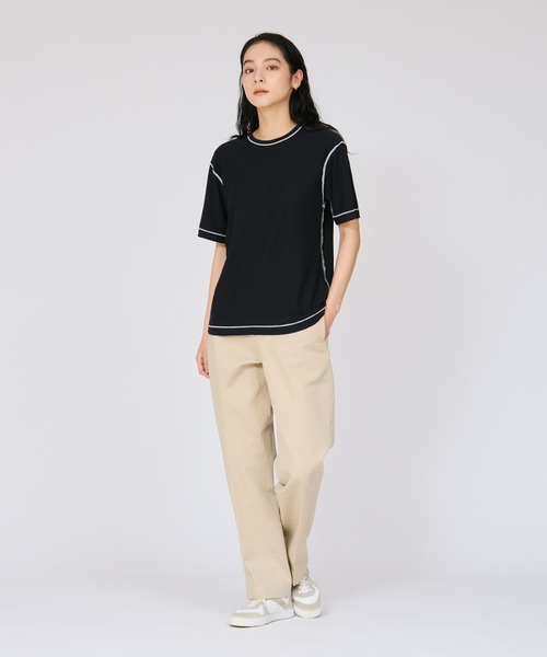 HANES(ヘインズ)の「【Hanes/ヘインズ】レディース 【3枚組】リバーシブルクルーネックTシャツ by THE DODO JEAN(Tシャツ/カットソー・レディース・ブラック/ホワイト/レッド・MEDIUM)」の15枚目の写真
