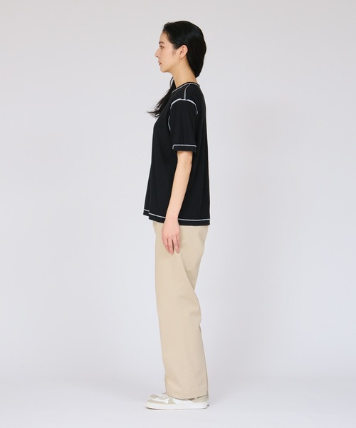 HANES(ヘインズ)の「【Hanes/ヘインズ】レディース 【3枚組】リバーシブルクルーネックTシャツ by THE DODO JEAN(Tシャツ/カットソー・レディース・ブラック/ホワイト/レッド・MEDIUM)」の16枚目の写真