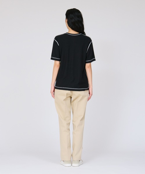 HANES(ヘインズ)の「【Hanes/ヘインズ】レディース 【3枚組】リバーシブルクルーネックTシャツ by THE DODO JEAN(Tシャツ/カットソー・レディース・ブラック/ホワイト/レッド・MEDIUM)」の17枚目の写真