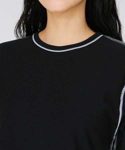 HANES(ヘインズ)の「【Hanes/ヘインズ】レディース 【3枚組】リバーシブルクルーネックTシャツ by THE DODO JEAN(Tシャツ/カットソー・レディース・ブラック/ホワイト/レッド・MEDIUM)」の10枚目の写真