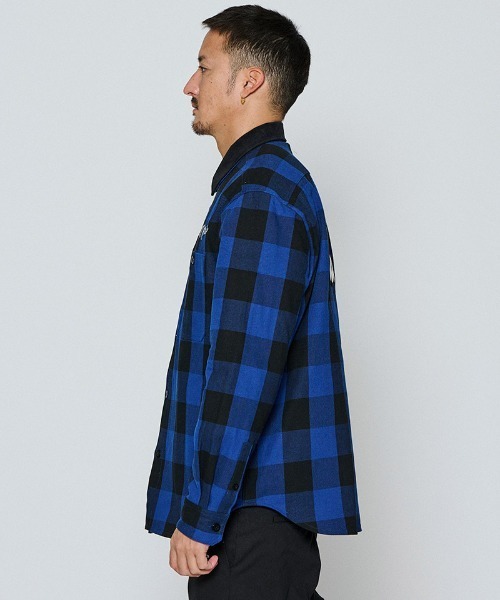 ACANTHUS(アカンサス)の「ms6510-Check Shirts シャツ(MA2668)(シャツ/ブラウス・メンズ・ブルー系その他/チェック・XL/L/M/S)」の3枚目の写真