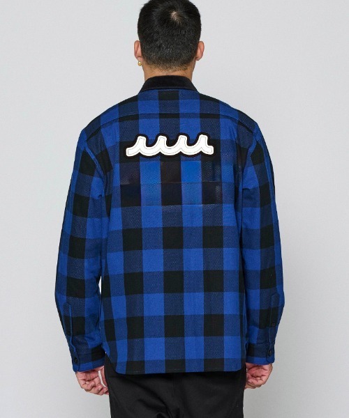 ACANTHUS(アカンサス)の「ms6510-Check Shirts シャツ(MA2668)(シャツ/ブラウス・メンズ・ブルー系その他/チェック・XL/L/M/S)」の4枚目の写真