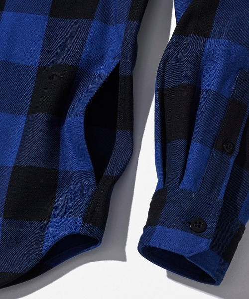 ACANTHUS(アカンサス)の「ms6510-Check Shirts シャツ(MA2668)(シャツ/ブラウス・メンズ・ブルー系その他/チェック・XL/L/M/S)」の15枚目の写真