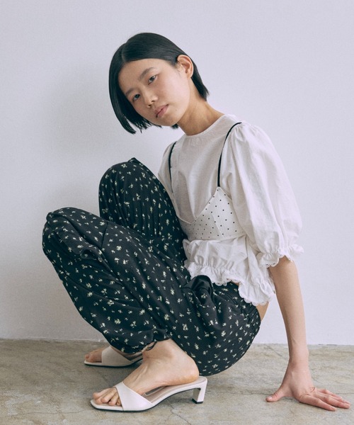 EN NEUME(エンノイム)の「Petit Dot Bra Top(その他トップス・レディース・オフホワイト/ブルー/ネイビー/イエロー・FREE)」の2枚目の写真