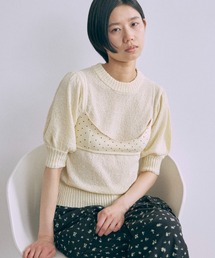 セール】Shoulder-Line Denim Tops（その他トップス）｜andwang