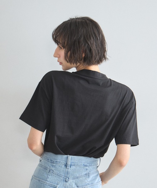 &. NOSTALGIA(アンドドットノスタルジア)の「Guau!刺繍Tシャツ(Tシャツ/カットソー・レディース・オフホワイト/ブラック・M)」の19枚目の写真