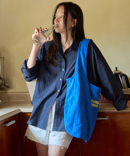 WEDNESDAYOASISFORWOMEN(ウェンズデー オアシス フォー ウーマン)の「ウィークデイズ カラー ナイロン ショルダーバッグ_BLUE(WB6AC05)(ショルダーバッグ・レディース・ブルー・FREE)」の2枚目の写真