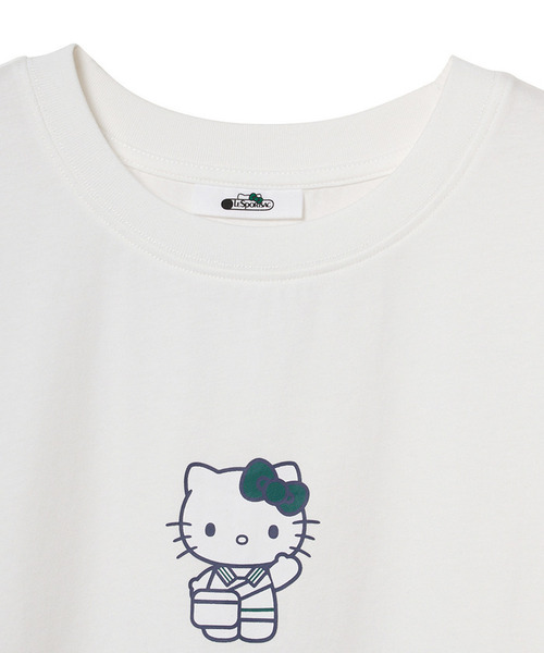 LeSportsac（レスポートサック）の「【LeSportsac×Hello Kitty】NYC Tシャツ（Tシャツ/カットソー・レディース・ネイビー/ホワイト・MEDIUM/SMALL）」の11枚目の写真