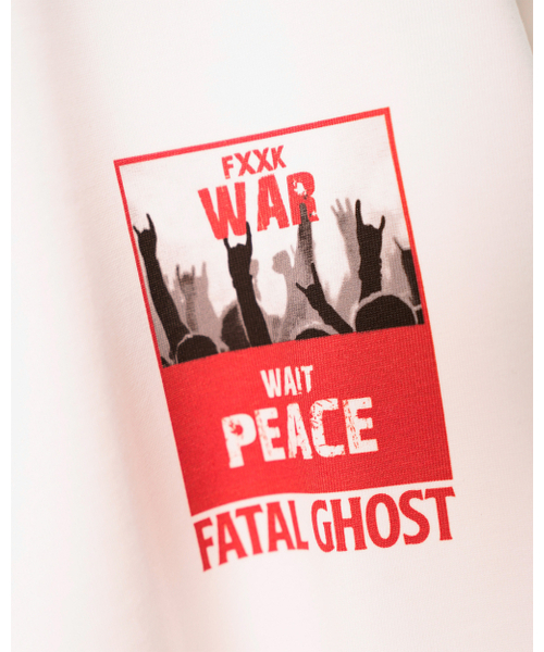 FATAL GHOST(フェイタルゴースト)の「Peace WT(Tシャツ/カットソー・メンズ・その他・MEDIUM/X-LARGE/XXX-LARGE)」の5枚目の写真