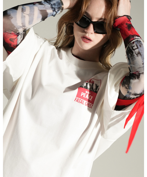 FATAL GHOST(フェイタルゴースト)の「Peace WT(Tシャツ/カットソー・メンズ・その他・MEDIUM/X-LARGE/XXX-LARGE)」の19枚目の写真