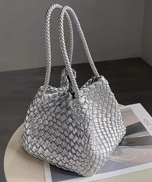 メッシュ編み ミニハンドバッグ