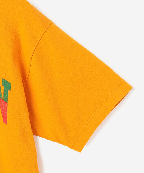 WHITESVILLE(ホワイツビル)の「WHITESVILLE | コットン天竺 プリントTシャツ WOMEN(Tシャツ/カットソー・レディース・グレー/イエロー系その他・S)」の9枚目の写真