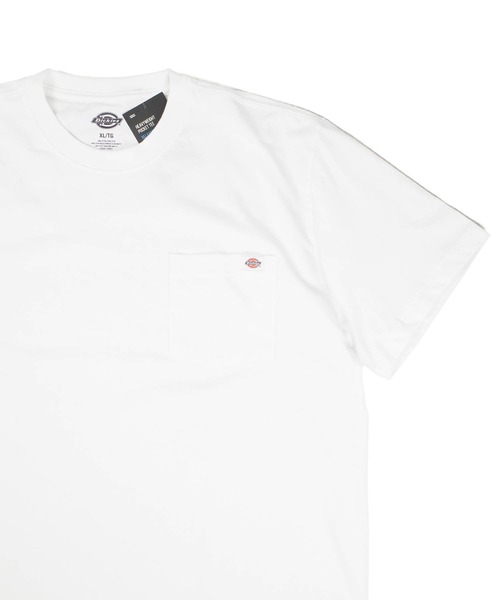 Dickies(ディッキーズ)の「【T19】【DICKIES/ディッキーズ】SHORT-SLEEVE HEAVYWEIGHT TEE(Tシャツ/カットソー・メンズ・ホワイト・X-LARGE)」の2枚目の写真