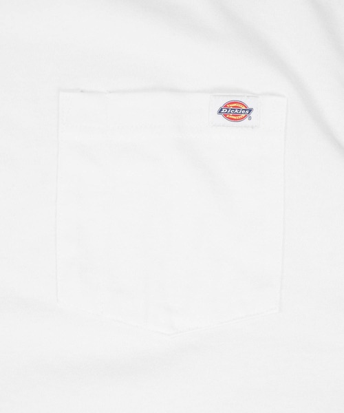 Dickies(ディッキーズ)の「【T19】【DICKIES/ディッキーズ】SHORT-SLEEVE HEAVYWEIGHT TEE(Tシャツ/カットソー・メンズ・ホワイト・X-LARGE)」の3枚目の写真
