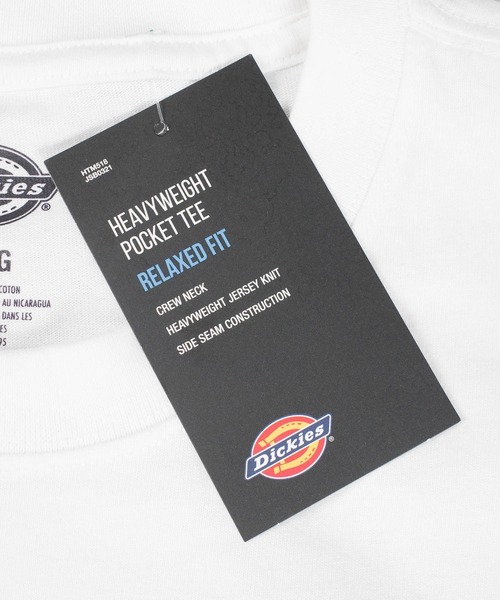 Dickies(ディッキーズ)の「【T19】【DICKIES/ディッキーズ】SHORT-SLEEVE HEAVYWEIGHT TEE(Tシャツ/カットソー・メンズ・ホワイト・X-LARGE)」の6枚目の写真