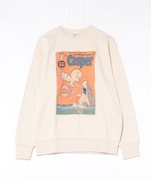 【 CASPER 】 キャスパー クルーネックスウェット コミック 26S5